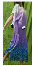 Load image into Gallery viewer, Yasmina Q Womens Dress #SKY KAFTAN (D07) - 100% Cotton  Gradient Ditsy Mist Print
